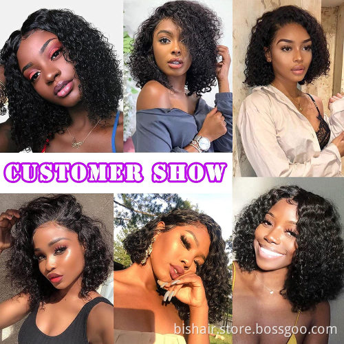 Cuticle Aligned Transparent Frontal Closure Human Hair 4x4 5x5 Swiss Scalp Huaman Hair Wig HdD Lace Closure and Frontal Lace Wig